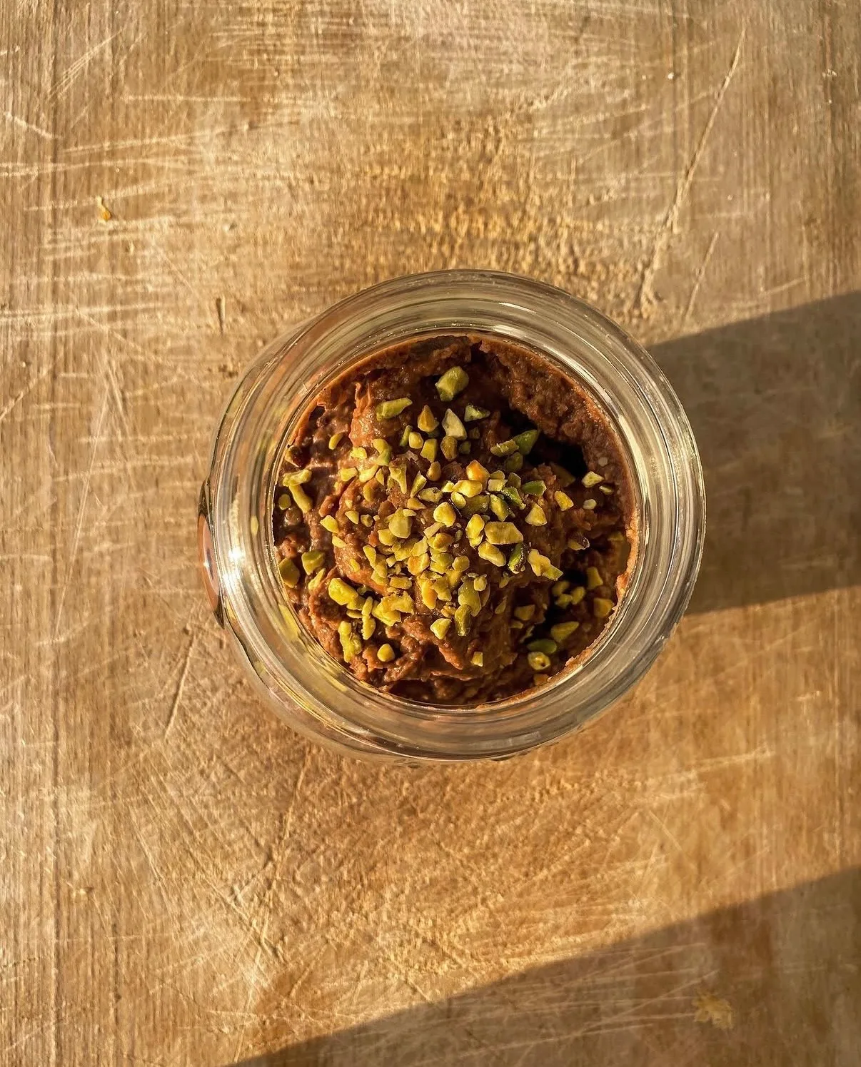 Hummus dolce di ceci al cacao
