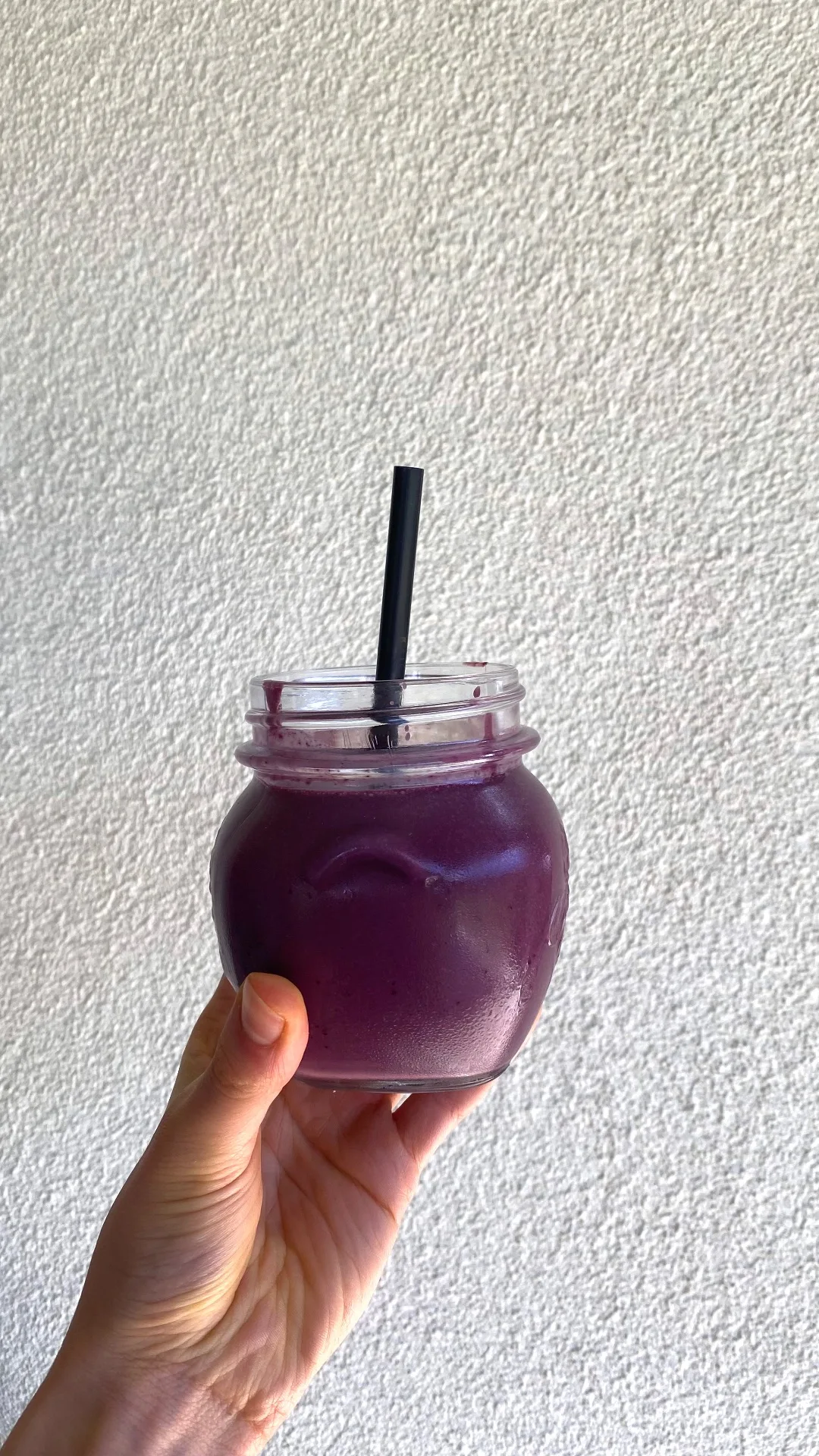 Smoothie açaí, cocco e banana