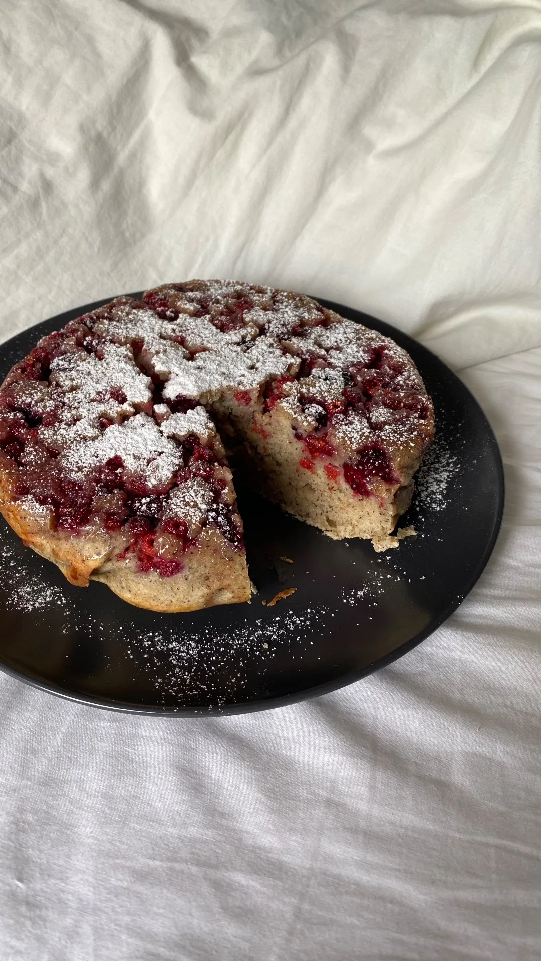 Torta ricotta, more e grano saraceno